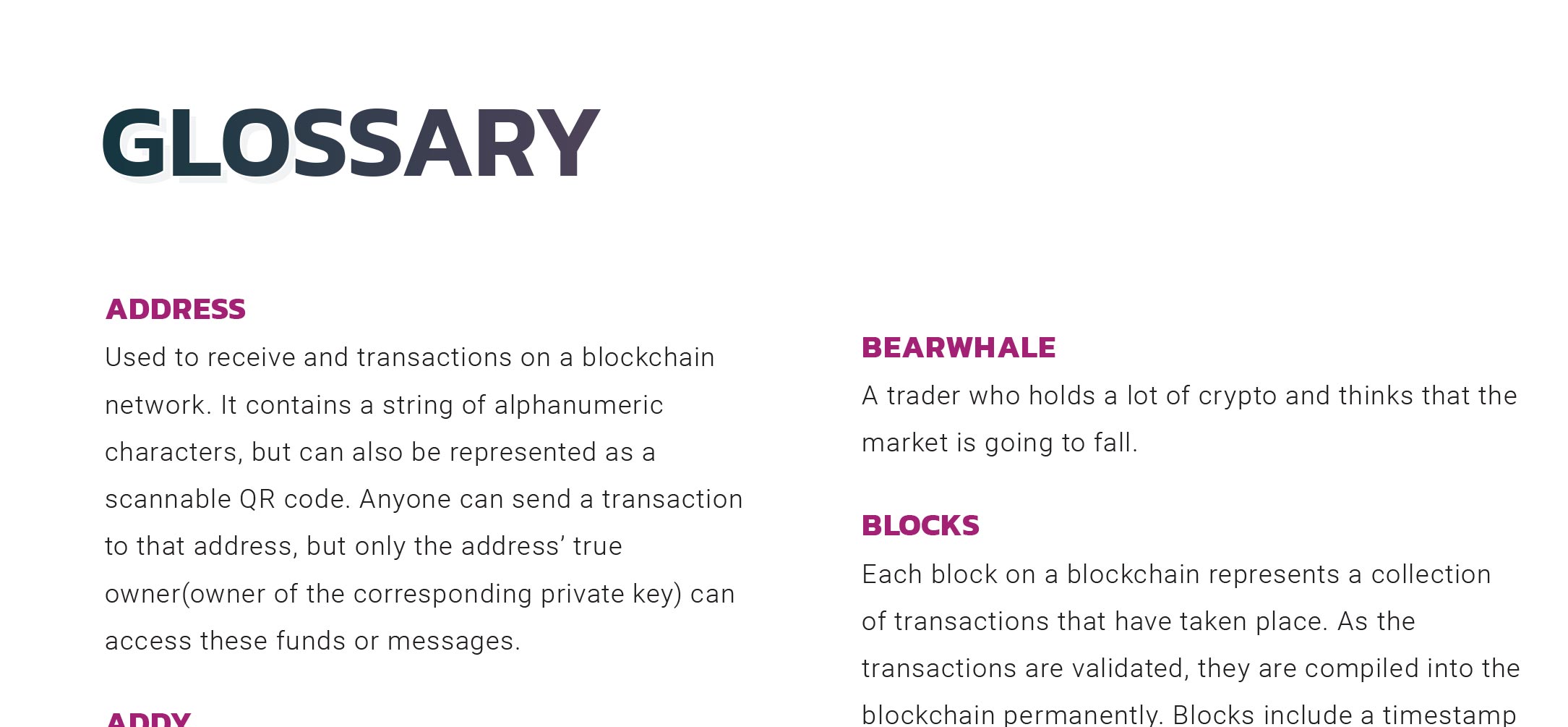 Cryptocurrency Links