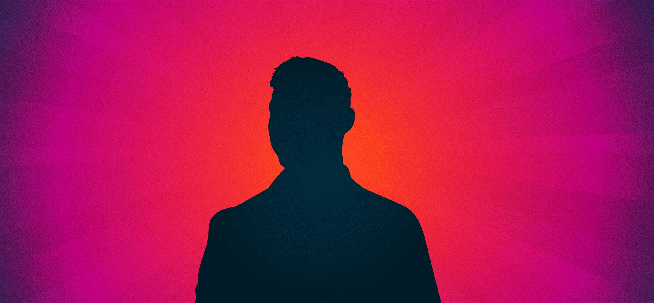 Silhouette of man